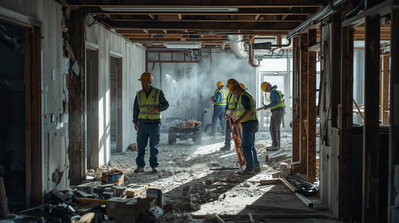 24_7 emergency demolition__Apartment and house strip-out__Office and retail dismantling