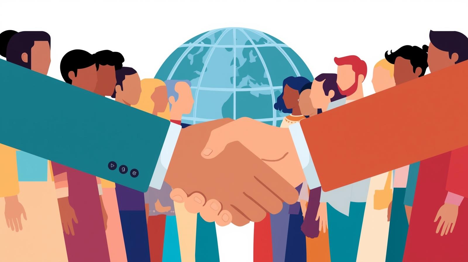 One image representing multilingual support _ international trust